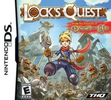 Lock's Quest - Shinmai Archineer no Hyakunichi Sensou (Japan) box cover front